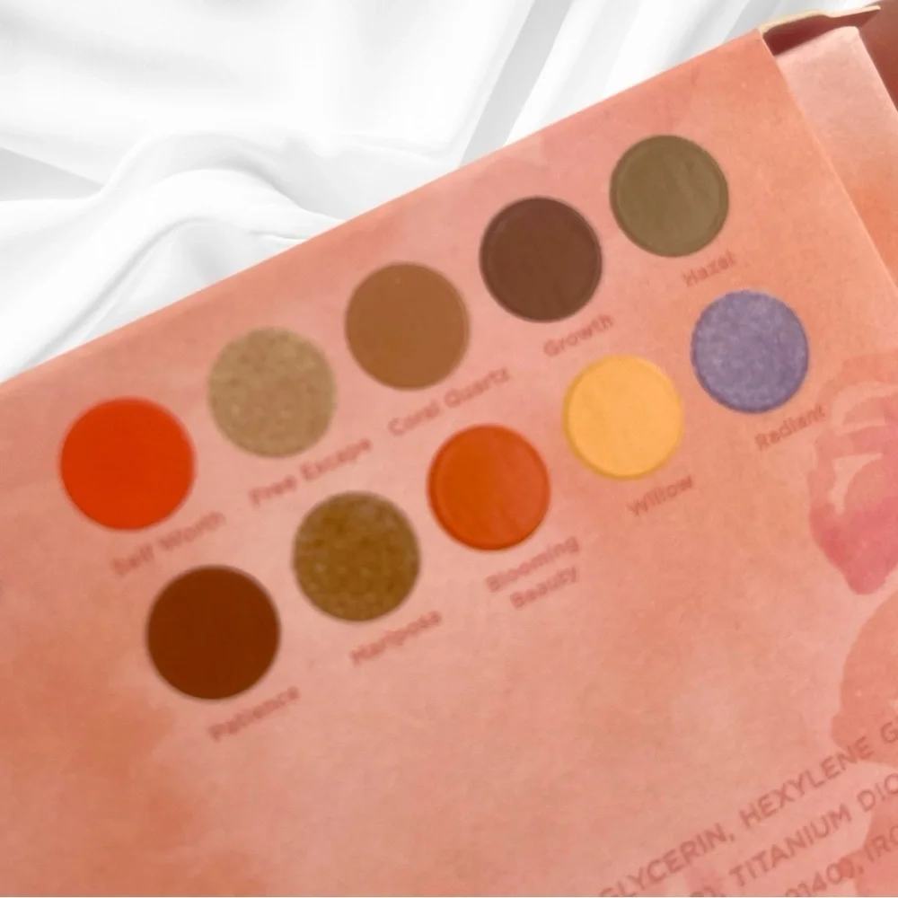 Dominique Cosmetics NWT Coral Blossom Eyeshadow Palette Never Used!